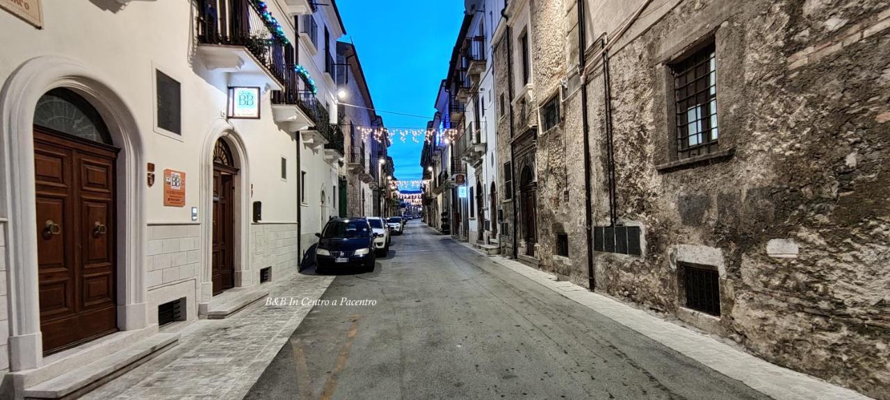 B&B In Centro A Pacentro エクステリア 写真