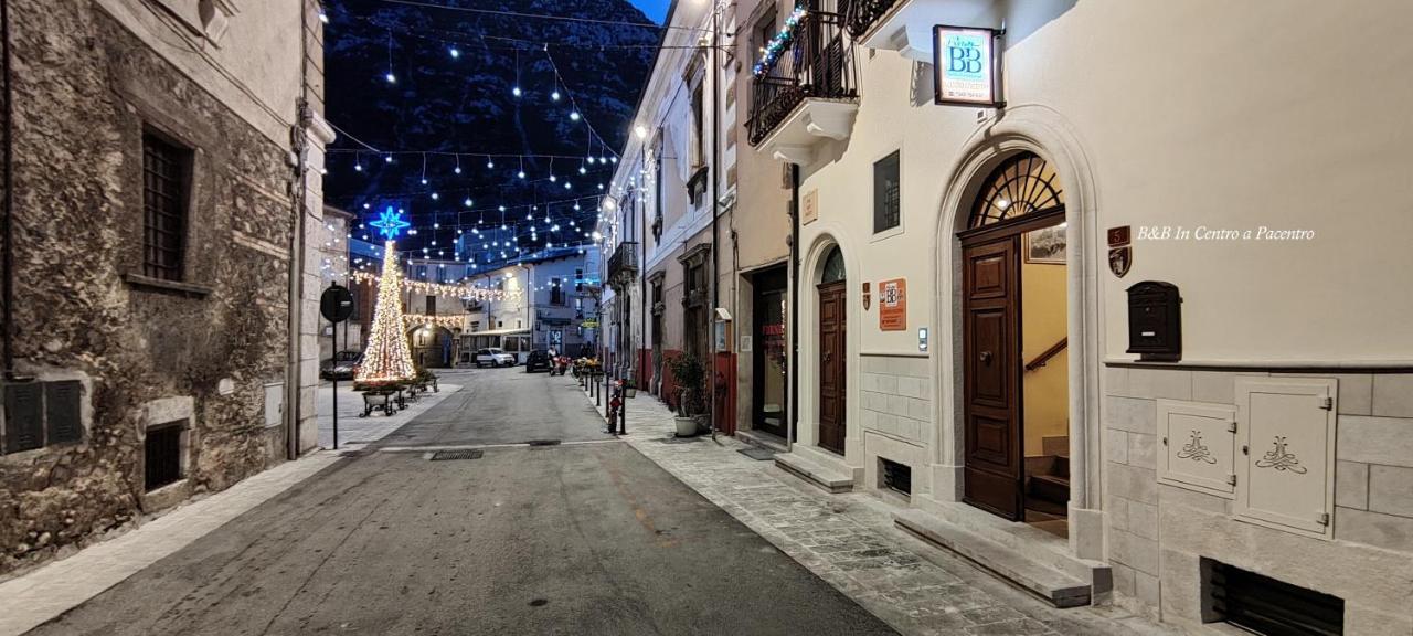 B&B In Centro A Pacentro エクステリア 写真